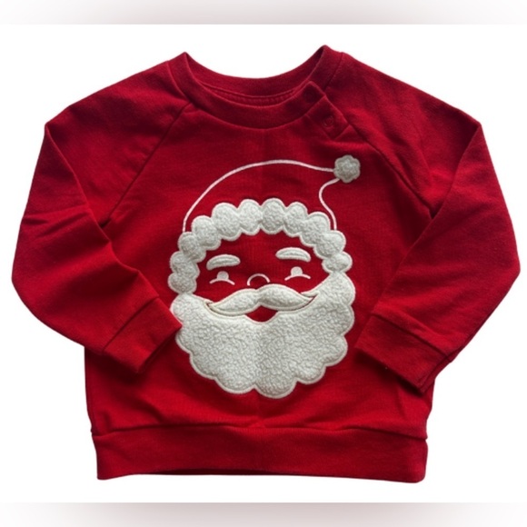 Cat & Jack Other - Cat & Jack Red Santa Sweatshirt
